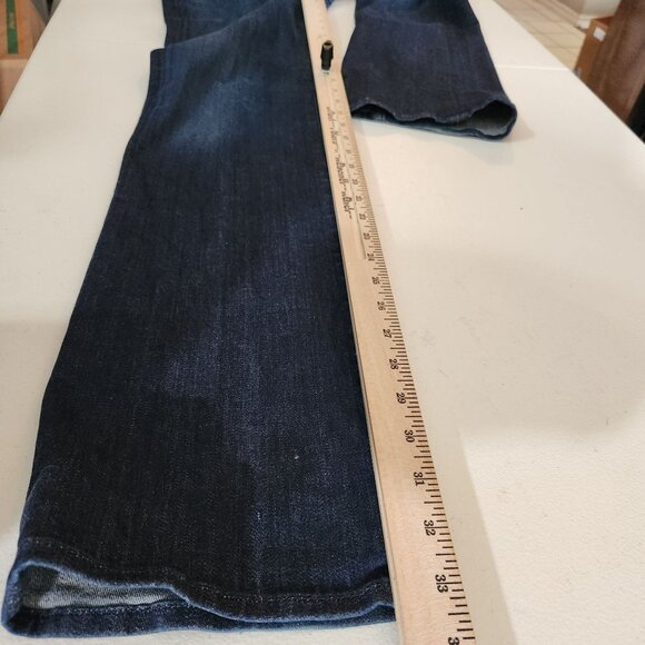 Hudson Beth Baby Boot Jeans Dark Wash Bootcut Size 28 actual 31 - Picture 10 of 14